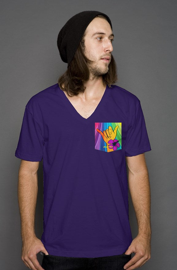 Surf Soul Pocket V-Neck Tee