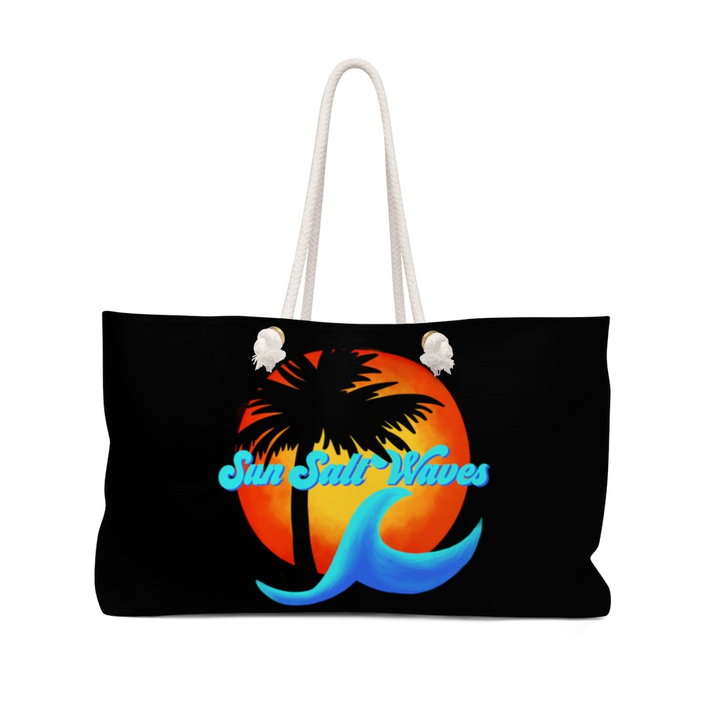 Sun Salt Waves Logo Weekender Bag