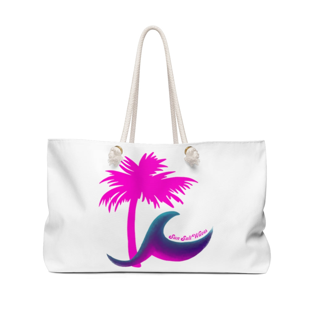 Paradise Palm Weekender Bag