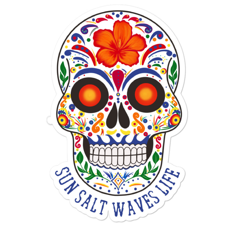 Sun Salt Waves Life Stickers