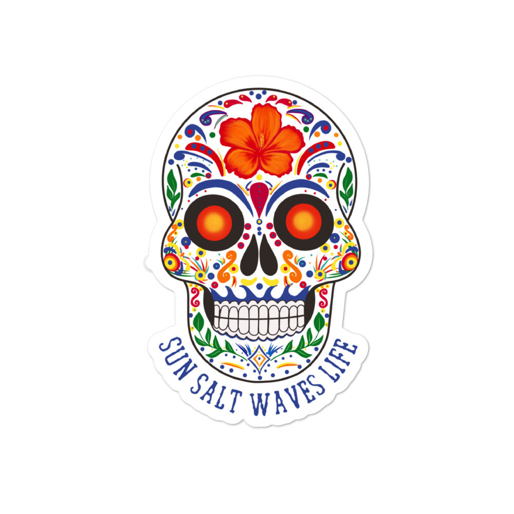 Sun Salt Waves Life Stickers
