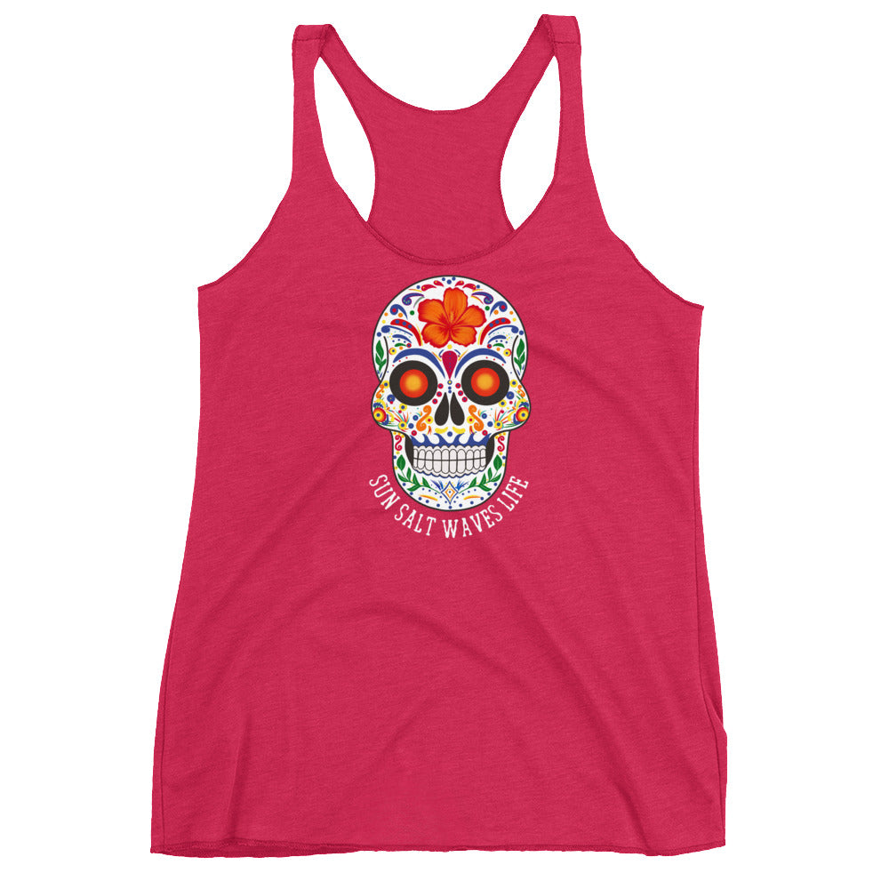 Sun Salt Waves Life Racerback Tank