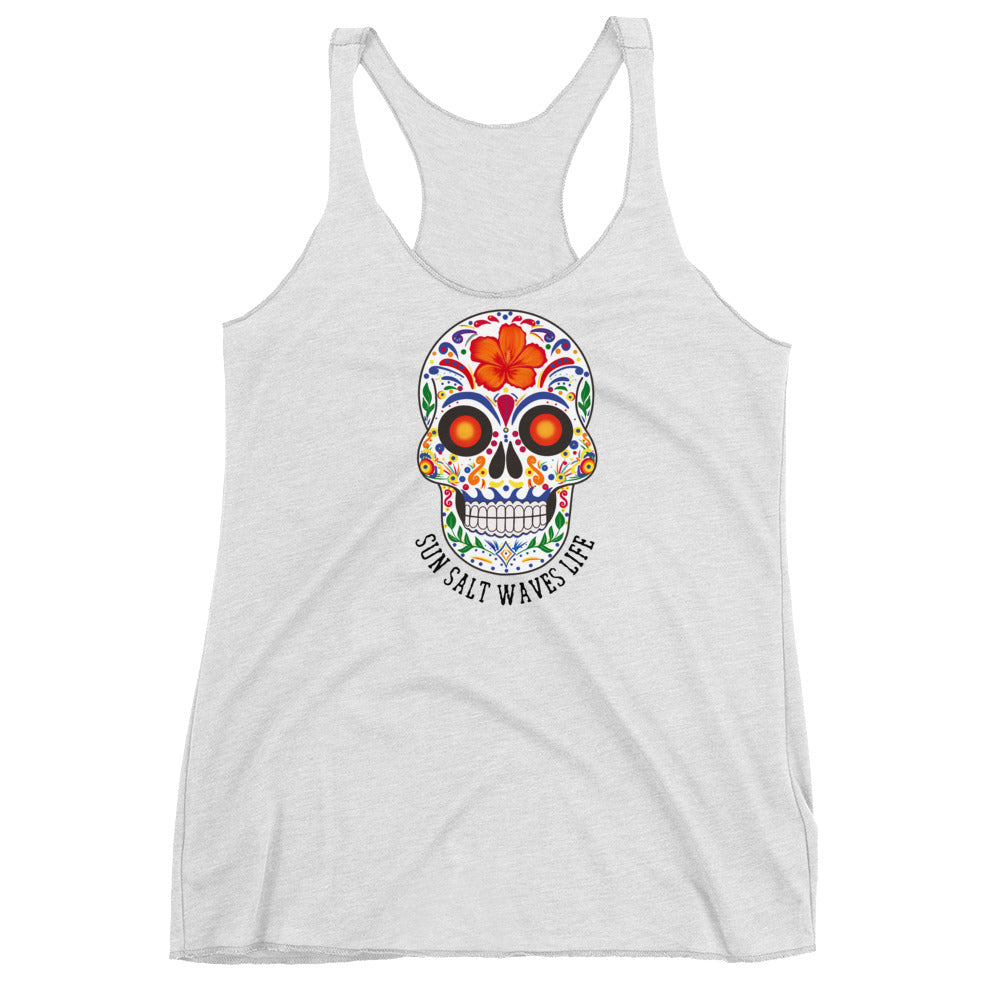 Sun Salt Waves Life Racerback Tank
