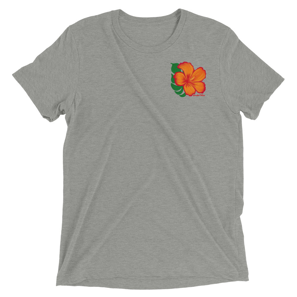 Be Happy Tee Unisex Graphic Beach Happy Sun Salt Waves Heather Gray