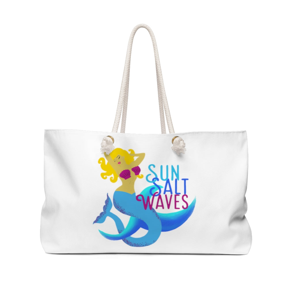 Mermaid Blondie Weekender Bag