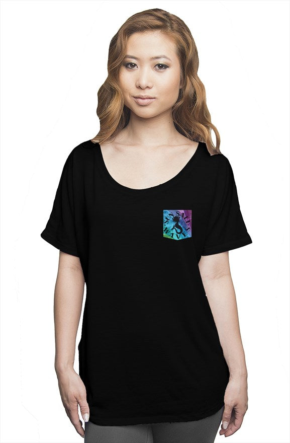slouchy tee