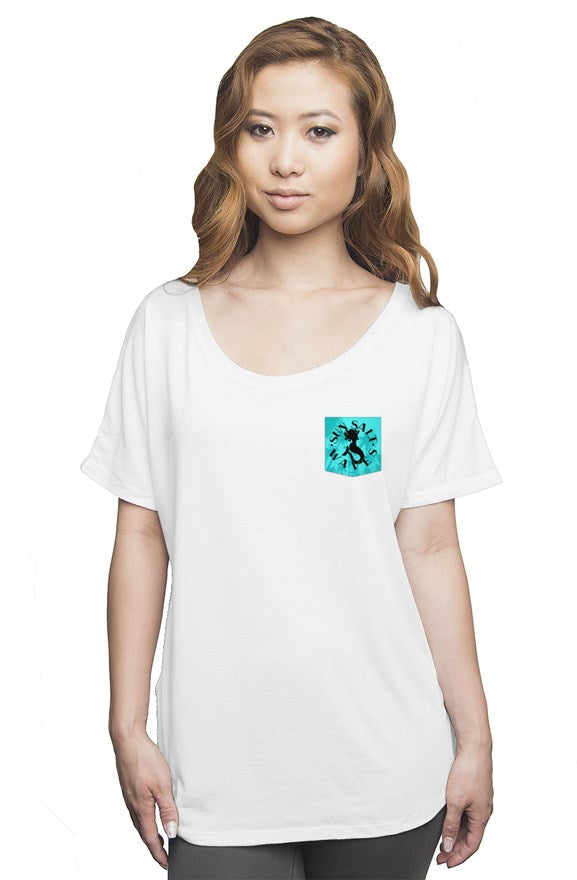 Mermaid Pocket Slouchy Tee
