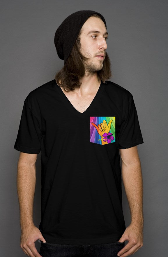 Surf Soul Pocket V-Neck Tee