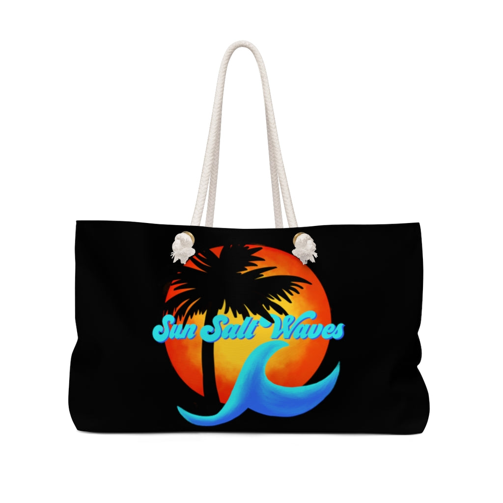 Sun Salt Waves Logo Weekender Bag