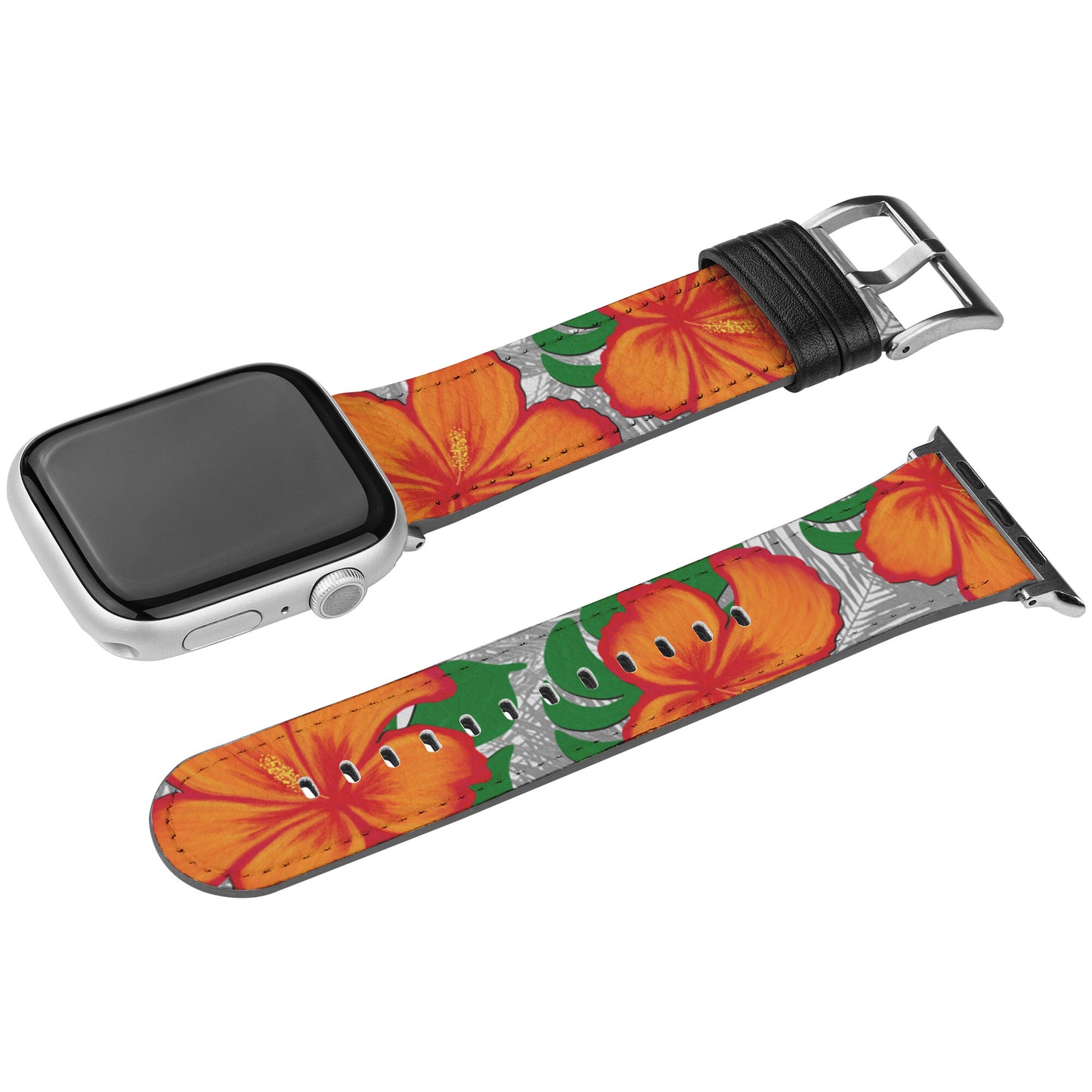 Hibiscus Watch Band