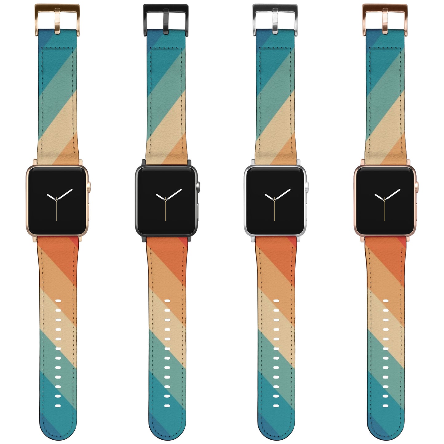 Vintage Rainbow Watch Band