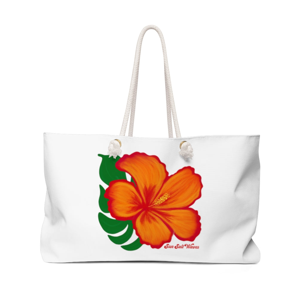 Hibiscus Weekender Bag