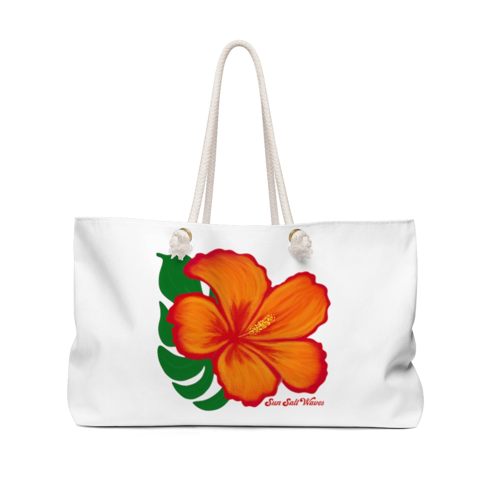 Hibiscus Weekender Bag