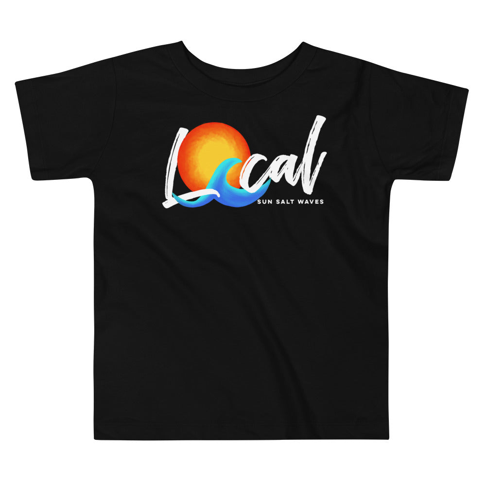 Sun and Waves ‘Local’ Toddler Tee from Sun Salt Waves Black