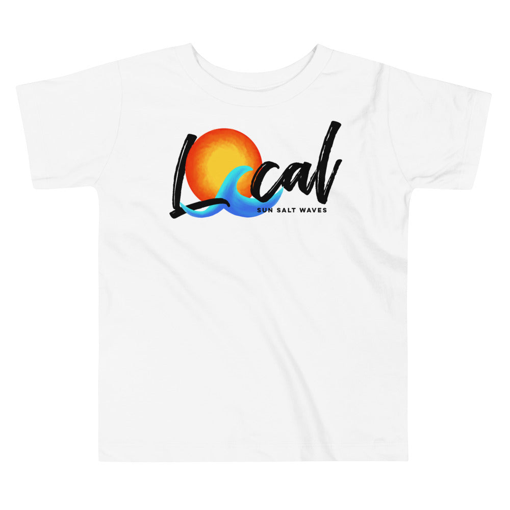Sun and Waves ‘Local’ Toddler Tee from Sun Salt Waves White