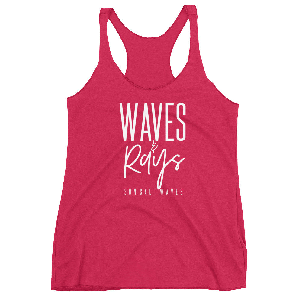 Waves and Rays Racerback Tank